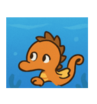 海のタツノオトシゴ@SFW（個別スタンプ：20）