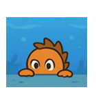 海のタツノオトシゴ@SFW（個別スタンプ：31）