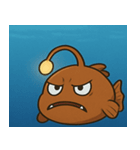 深海のチョウチンアンコウ@SFW（個別スタンプ：2）