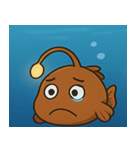 深海のチョウチンアンコウ@SFW（個別スタンプ：3）