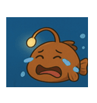 深海のチョウチンアンコウ@SFW（個別スタンプ：5）