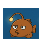 深海のチョウチンアンコウ@SFW（個別スタンプ：7）