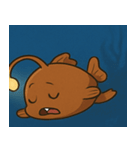 深海のチョウチンアンコウ@SFW（個別スタンプ：12）