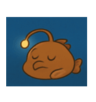 深海のチョウチンアンコウ@SFW（個別スタンプ：26）