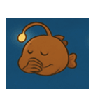 深海のチョウチンアンコウ@SFW（個別スタンプ：31）