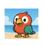 海のオウム@SFW（個別スタンプ：2）