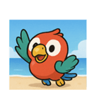 海のオウム@SFW（個別スタンプ：3）