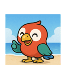 海のオウム@SFW（個別スタンプ：4）