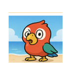 海のオウム@SFW（個別スタンプ：9）