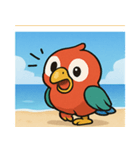 海のオウム@SFW（個別スタンプ：10）