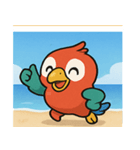 海のオウム@SFW（個別スタンプ：11）