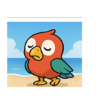 海のオウム@SFW（個別スタンプ：12）