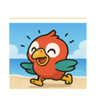 海のオウム@SFW（個別スタンプ：15）