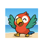 海のオウム@SFW（個別スタンプ：17）