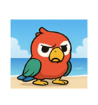 海のオウム@SFW（個別スタンプ：18）