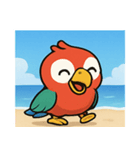 海のオウム@SFW（個別スタンプ：22）