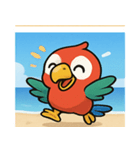 海のオウム@SFW（個別スタンプ：26）