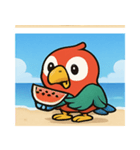 海のオウム@SFW（個別スタンプ：30）