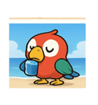 海のオウム@SFW（個別スタンプ：31）