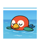 海のオウム@SFW（個別スタンプ：32）