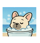 海のフレンチブルドッグ@SFW（個別スタンプ：13）