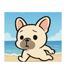 海のフレンチブルドッグ@SFW（個別スタンプ：27）