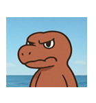 海の恐竜@SFW（個別スタンプ：2）