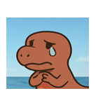 海の恐竜@SFW（個別スタンプ：3）