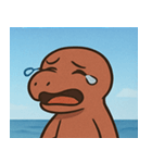 海の恐竜@SFW（個別スタンプ：5）