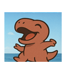 海の恐竜@SFW（個別スタンプ：11）