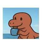 海の恐竜@SFW（個別スタンプ：14）