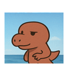 海の恐竜@SFW（個別スタンプ：15）