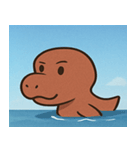 海の恐竜@SFW（個別スタンプ：16）