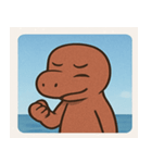 海の恐竜@SFW（個別スタンプ：22）