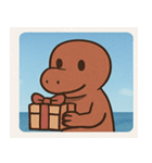 海の恐竜@SFW（個別スタンプ：25）