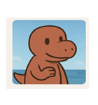 海の恐竜@SFW（個別スタンプ：29）