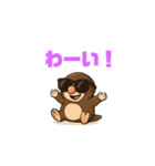 モグ三の日常（個別スタンプ：4）