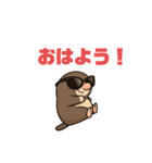 モグ三の日常（個別スタンプ：18）