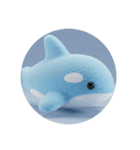 カラフルなシャチプレミアムカプセルトイ（個別スタンプ：18）