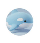 カラフルなシャチプレミアムカプセルトイ（個別スタンプ：26）