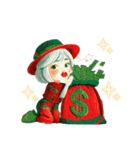 クリエイターyukieのスタンプ⑧女の子（個別スタンプ：15）