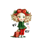 クリエイターyukieのスタンプ⑧女の子（個別スタンプ：25）