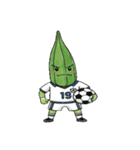 ベジタブルサッカー部(文字なし)（個別スタンプ：3）