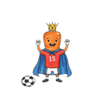 ベジタブルサッカー部(文字なし)（個別スタンプ：8）