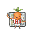ベジタブルサッカー部(文字なし)（個別スタンプ：12）