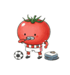 ベジタブルサッカー部(文字なし)（個別スタンプ：35）