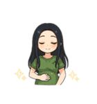 クリエイターyukieのスタンプ⑦女の子（個別スタンプ：22）