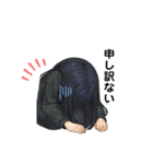 クリエイターyukieのスタンプ⑦女の子（個別スタンプ：25）