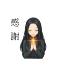 クリエイターyukieのスタンプ⑦女の子（個別スタンプ：26）