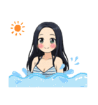 クリエイターyukieのスタンプ⑦女の子（個別スタンプ：31）